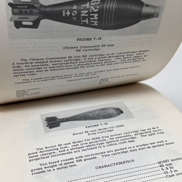 Vtg Army TM 9-1005- 249-20 & FM 23-8 Special Tool Service Handbook 9-170 M16-M14 - Picture 11 of 16
